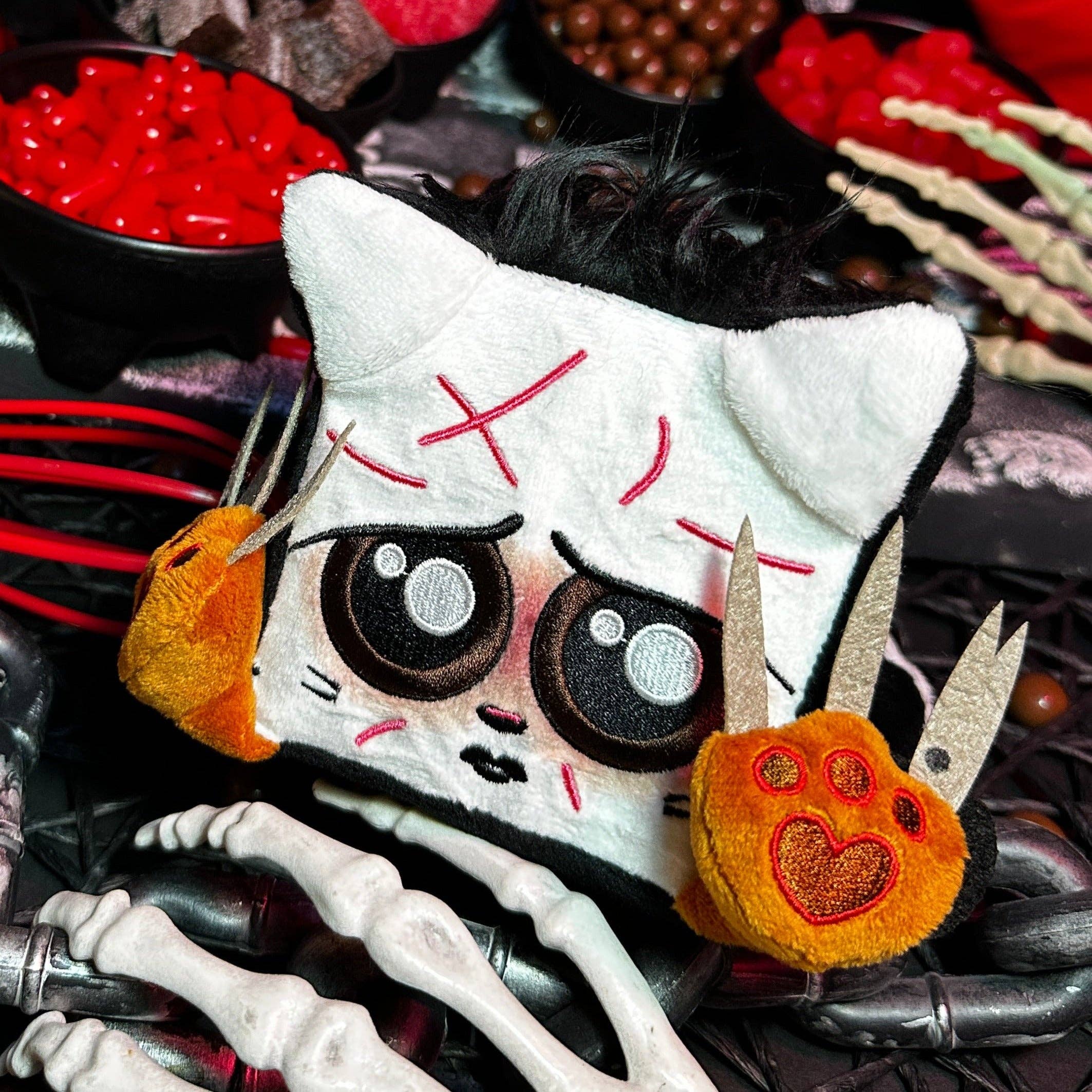 Scissor Paws signature size plushie for wholesale by Squaredy Cats