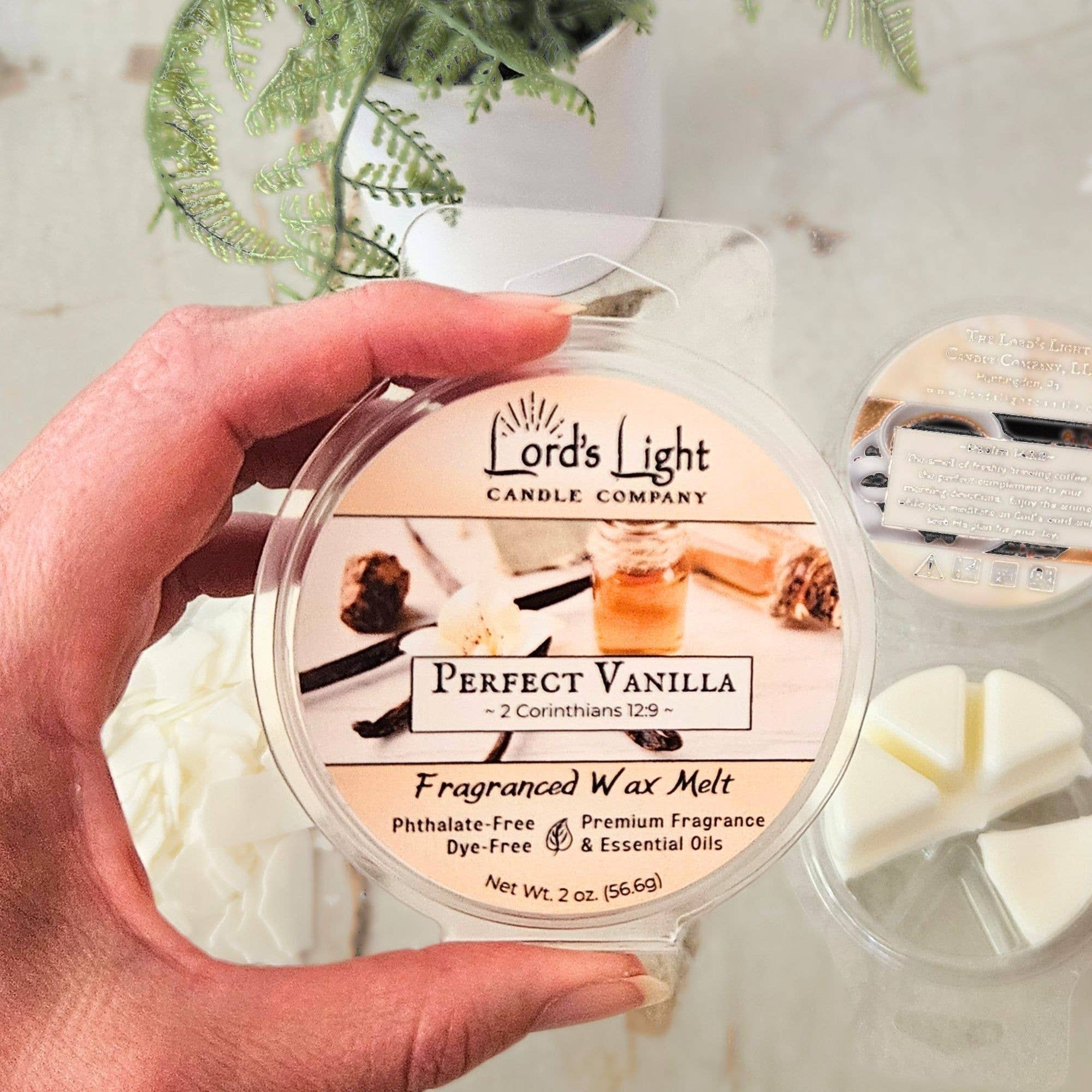 Lord's Light Candle - Wholesale Wax Melt - Highly Fragranced Faith-Based Wax Melt1