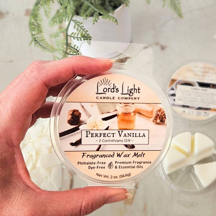 Lord's Light Candle - Wholesale Wax Melt - Highly Fragranced Faith-Based Wax Melt1
