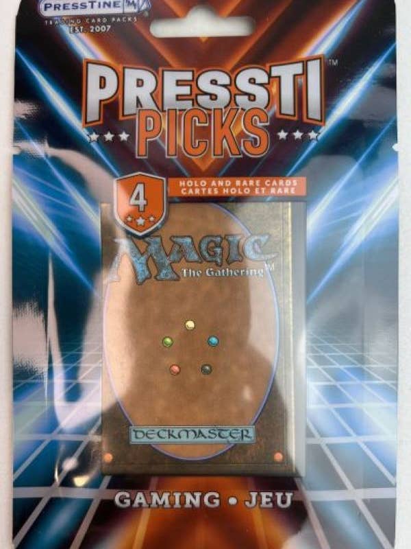 Magic The Gathering Trading/Gaming Cards 4ct. Pressti Picks for wholesale by Wildwood Enterprises LLC