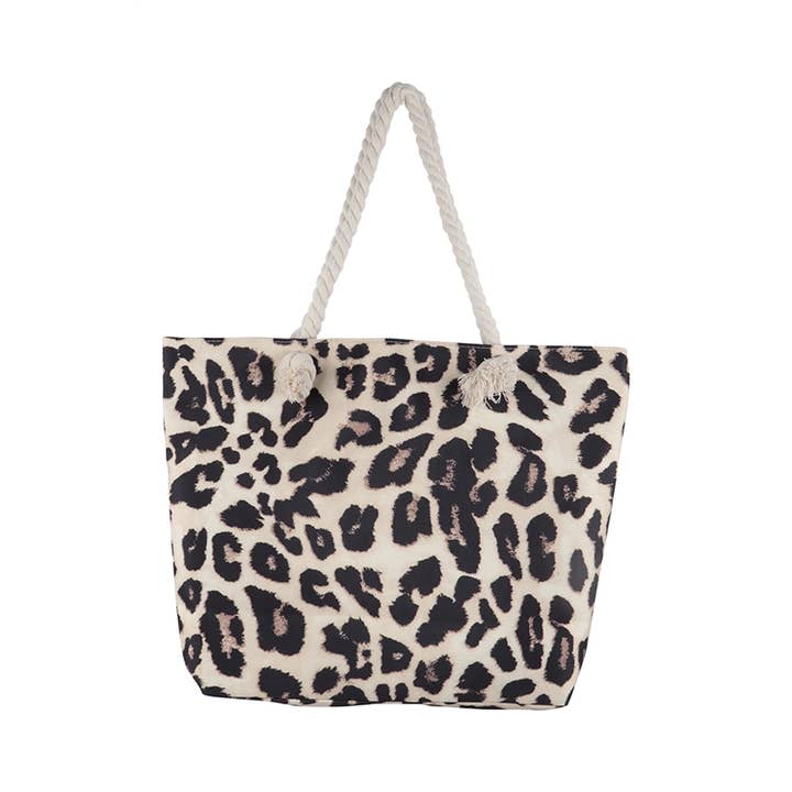 MYS Wholesale Inc - Wholesale Tote Bag - Women's - Animal Print Leopard Summer Fashion Tote Bag