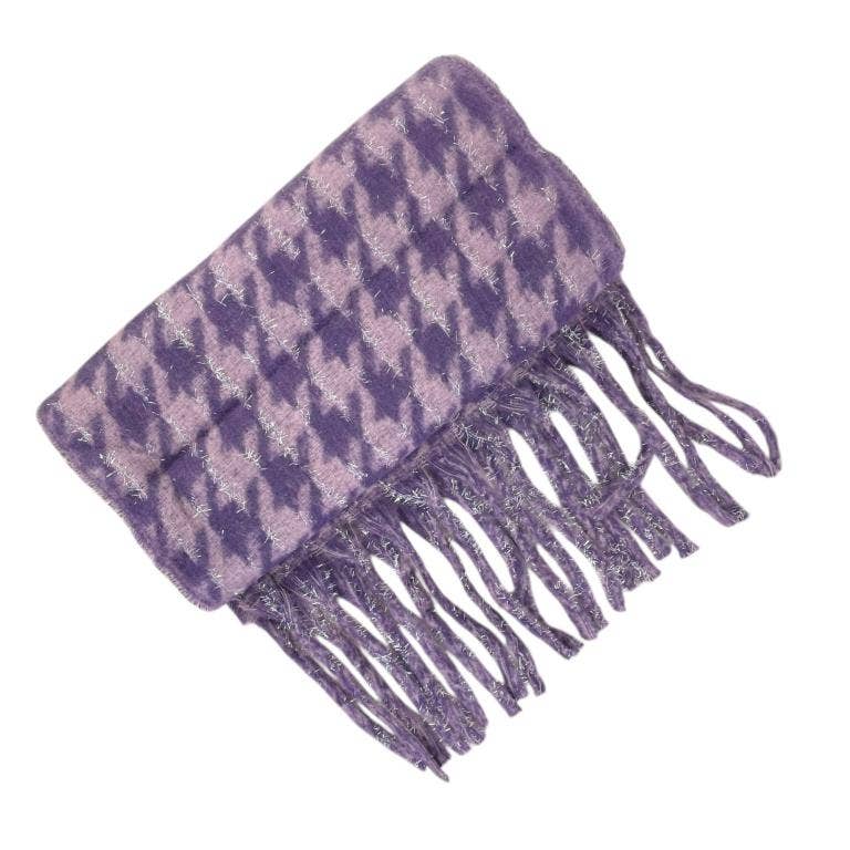 Chenson & Gorett - Wholesale Scarf - Women's - Women's Wool and Cashmere Scarf with Pico de Gallo Design3