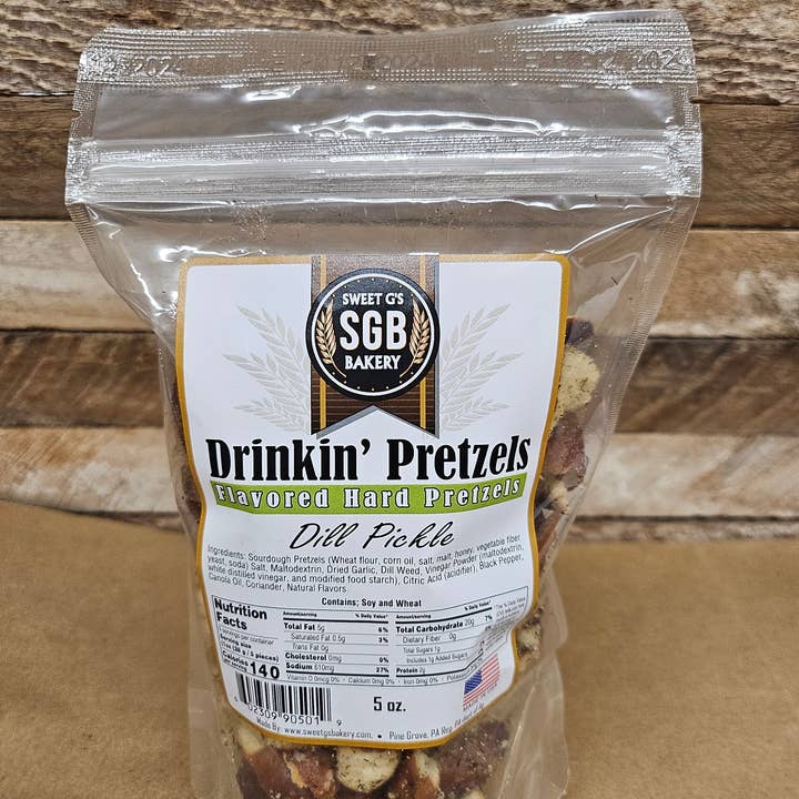 Sweet G's Bakery - Drinkin’ Pretzels™ - Vente Bretzels - Assortiment de bretzels durs aromatisés #C (sacs de 60 à 5 oz)3