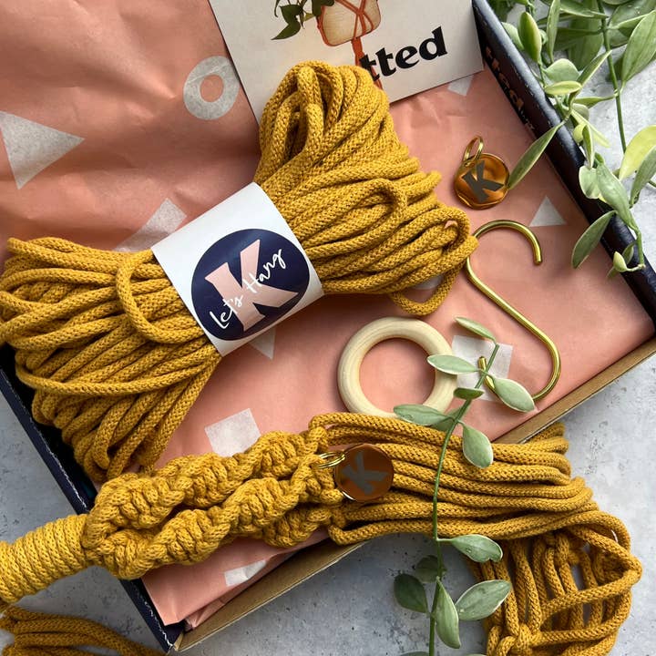 Knotted - Wholesale Doe-het-zelf-knutselset - Maak je eigen Macramé planthangerkit19