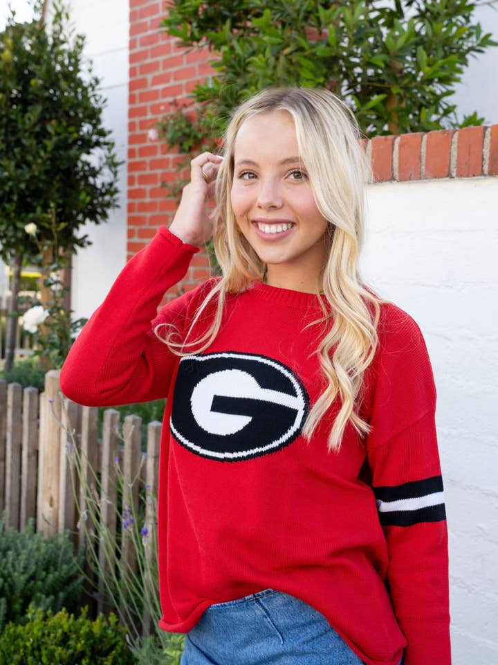 Georgia Long Sleeve – Bulldogs for wholesale by Newport Knits