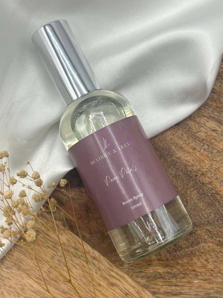 Peony Petals Room Spray, 100mls for wholesale by Beatrice & Lilly