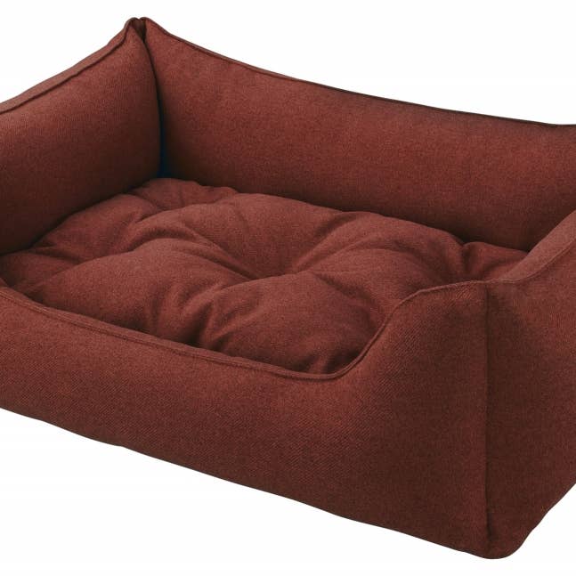 Cuccia per cani in feltro rosso scuro per la vendita all'ingrosso da parte di Dandy Dog