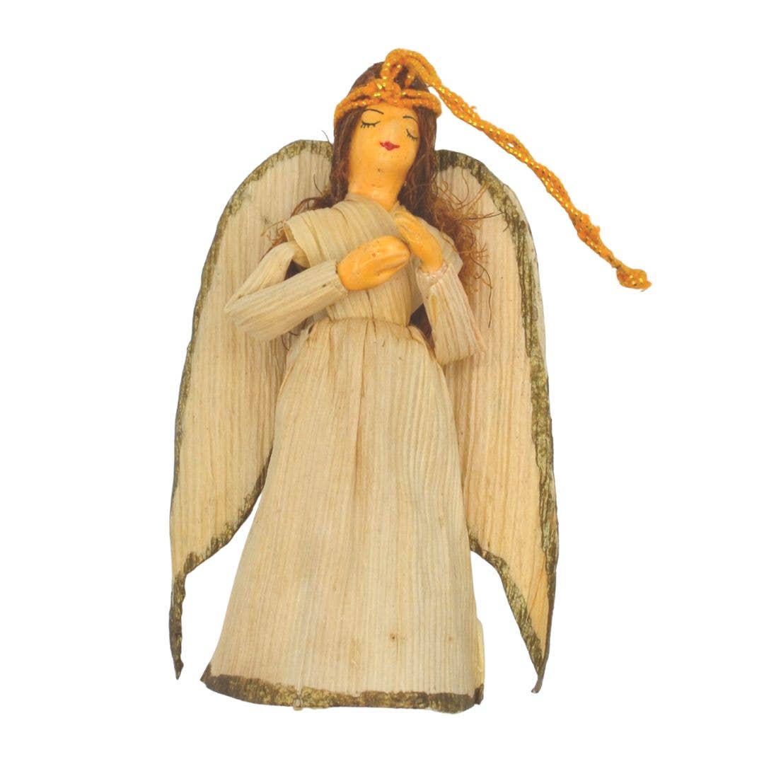Didi Bahini Fair Trade - Wholesale Decorative Figurine - Corn Husk Angel2