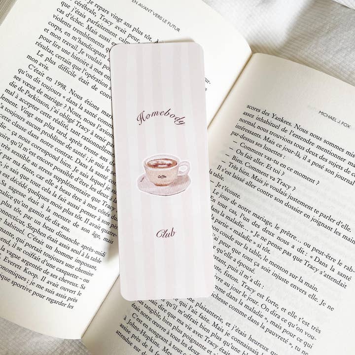 Marque page - homebody club pour la vente par Studioloujashop