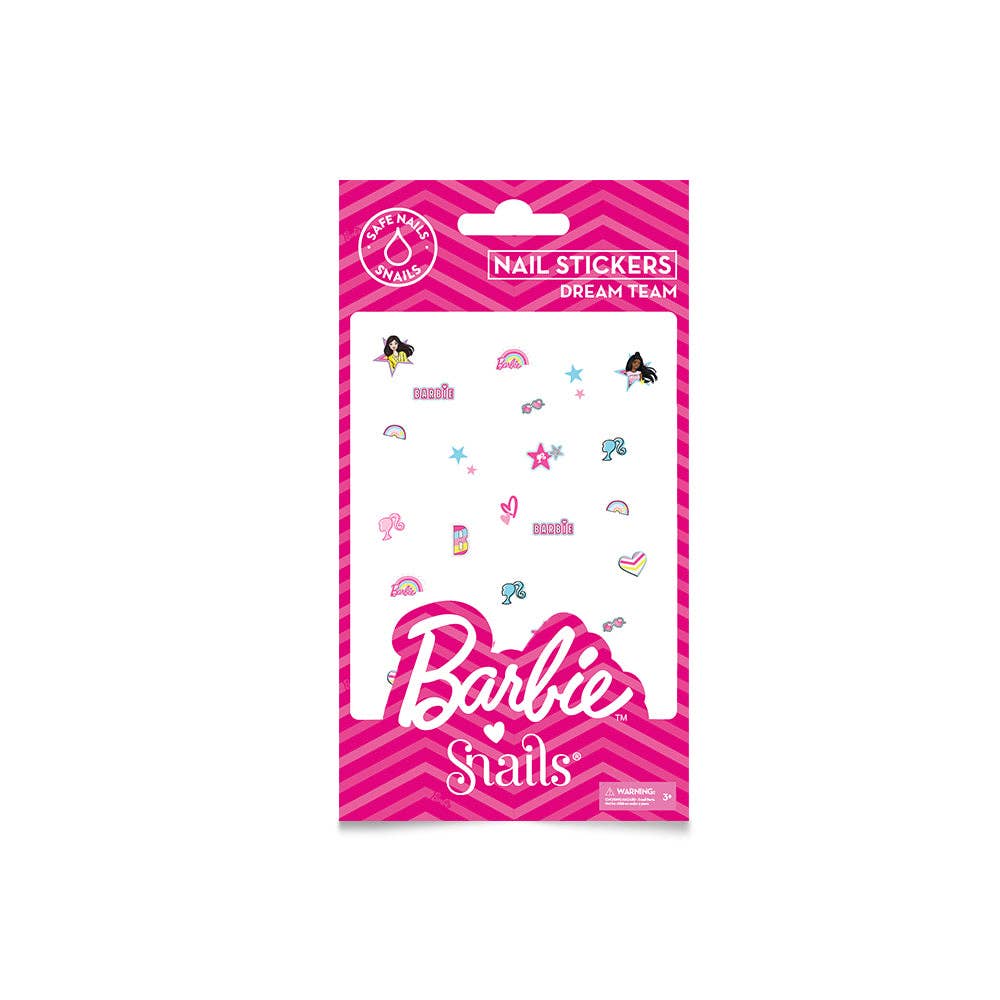 Inside Out Toys – wholesale Nail art/decal – Barbie Snails Nail Stickers - Dream Team0