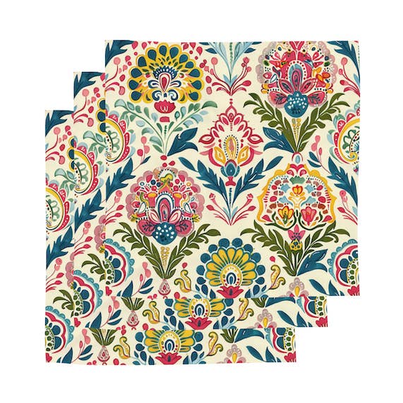 Viskestykke Sæt - 3 stk Silk Whirl for engroshandel hos Bubble & Blend