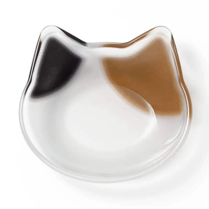 Cat Face Mini Plate (Mike) for wholesale by ADERIA