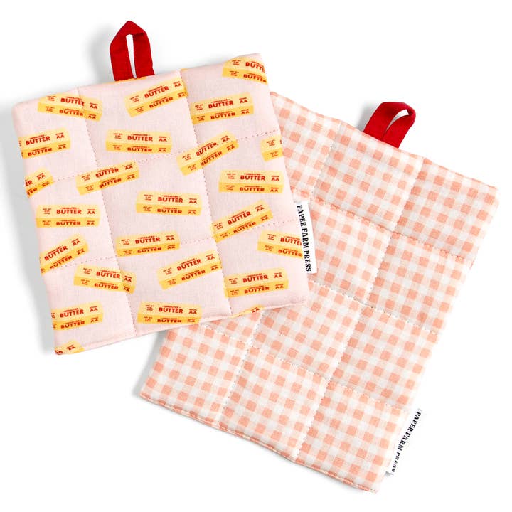 Butter Pot Holder Set for wholesale by Paper Farm Press