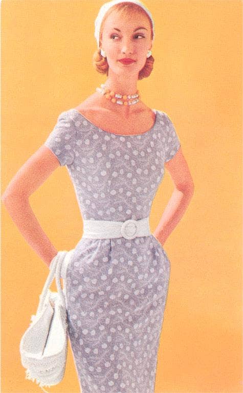 Found Image Press – Großhandel Postkarten – Postkarte FN-58 Kleid aus den Fünfzigern0