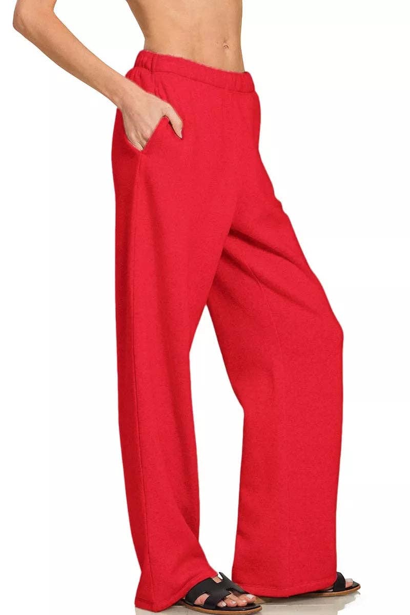 RUBY Zenana Fleece Sweatpant with Pockets for wholesale on Faire1