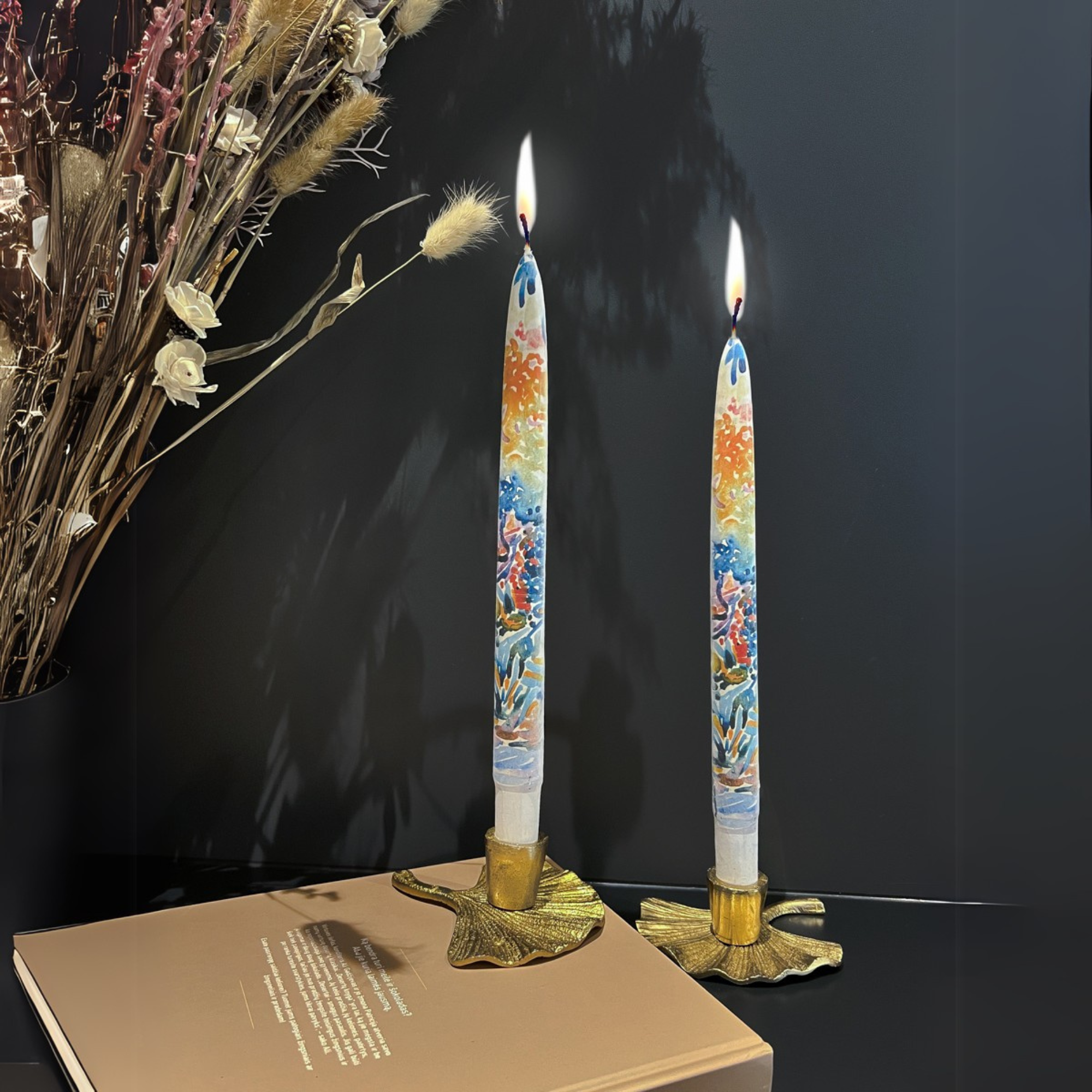 Flatyz Candles - Wholesale Tapered Candle/Candlestick - Taper Candles - The Artist's Garden at Saint-Clair3