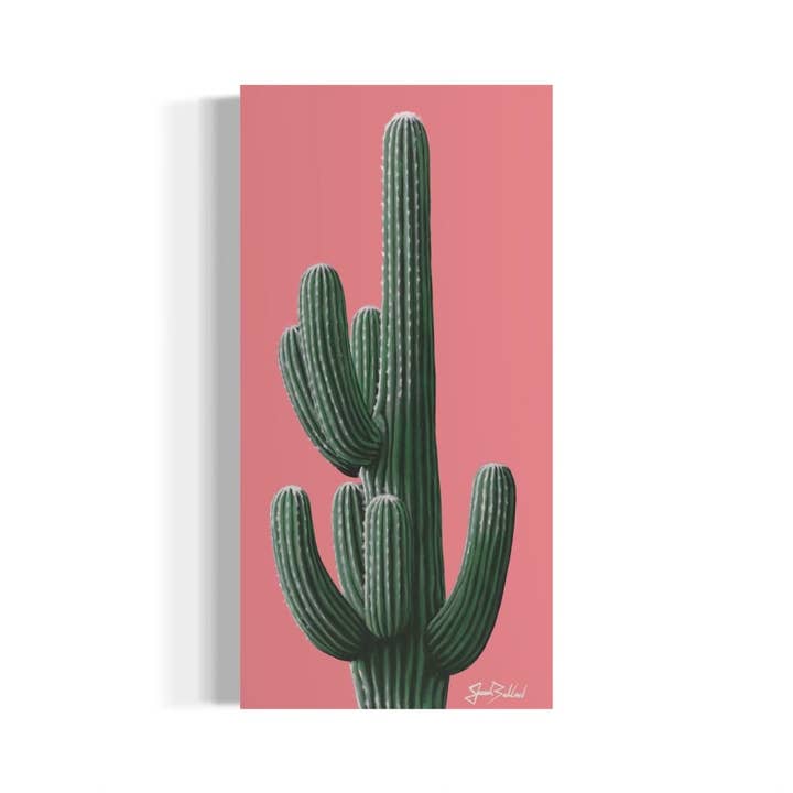 Impression sur papier Green Saguaro II pour la vente par The Painted Ladies
