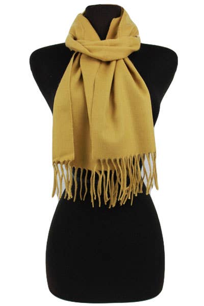 Cap Zone – wholesale Scarf – Women's – Cashmere Feel Fringed Scarves8