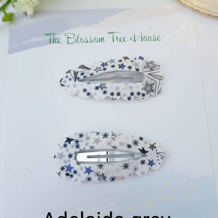 The Blossom Tree House – wholesale Hair clip – Child – Liberty of London fabric hair clips6