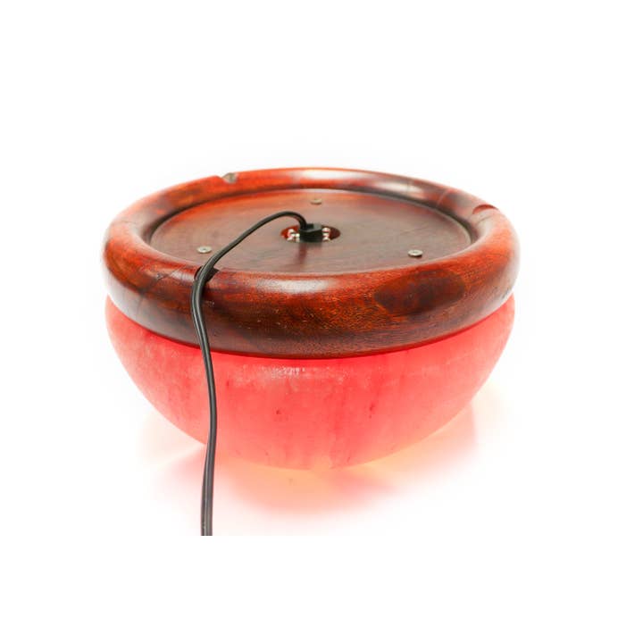 Himalayan Secrets - Wholesale Salt Lamp - 11" Foot Detox Dome Lamp with 40 Watt Bulb3