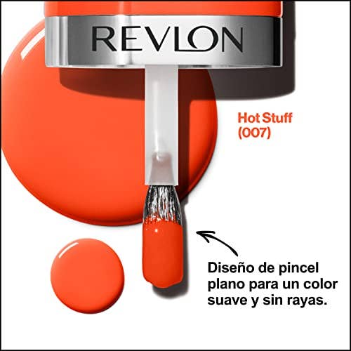 Kasa Style – wholesale Nagellack – REVLON Ultra HD Snap nagellack, glansig nagelfärg, 100% vegansk formel, ingen bas- och topplack behövs, 007 heta saker, 0,27 Fl Oz