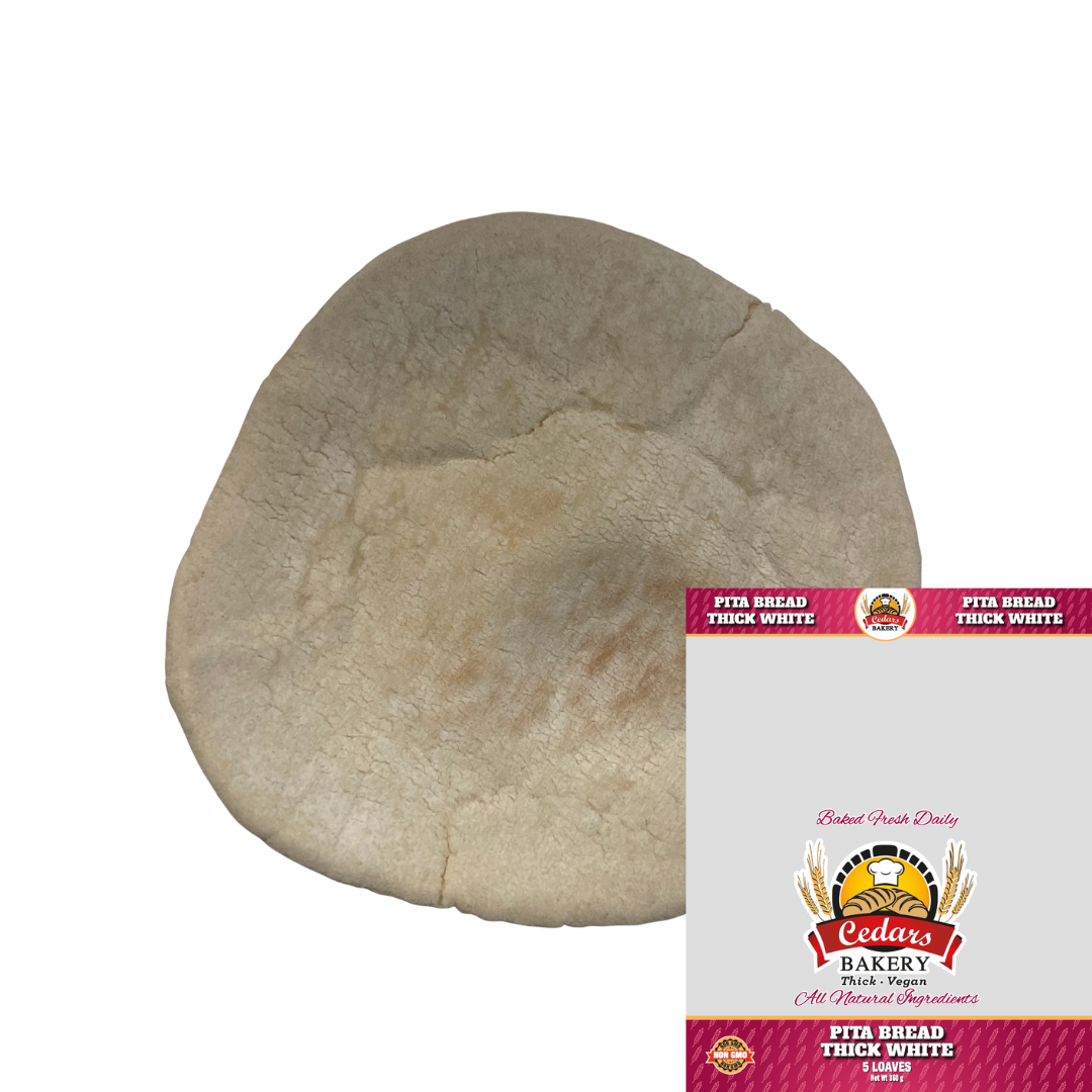 Mediterranos - Vente Pains/tortillas - Pain pita blanc épais1