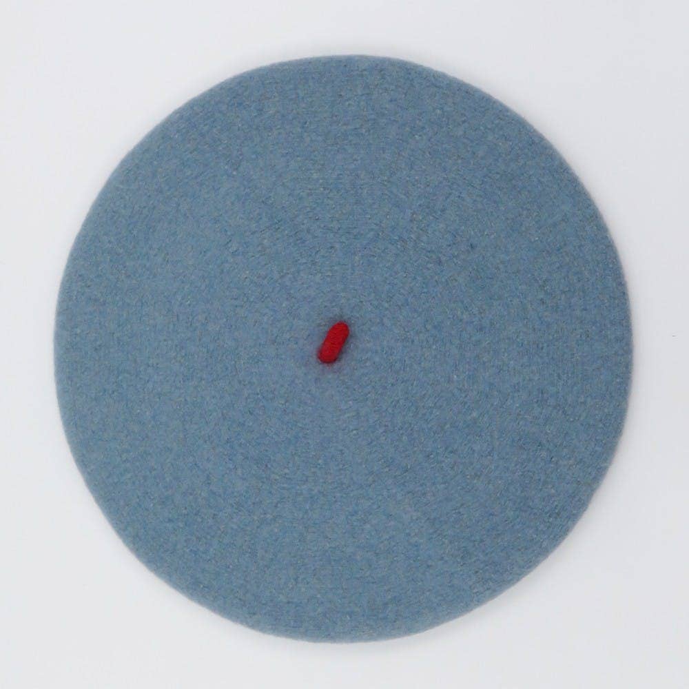 Le Beret Français - Wholesale Beret - Unisex - Vintage edition beret Negua - Light blue5