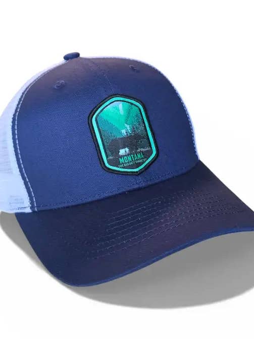 Casquette trucker Montana Big Sky Country | Casquette unisexe réglable pour la vente par Moove Headwear