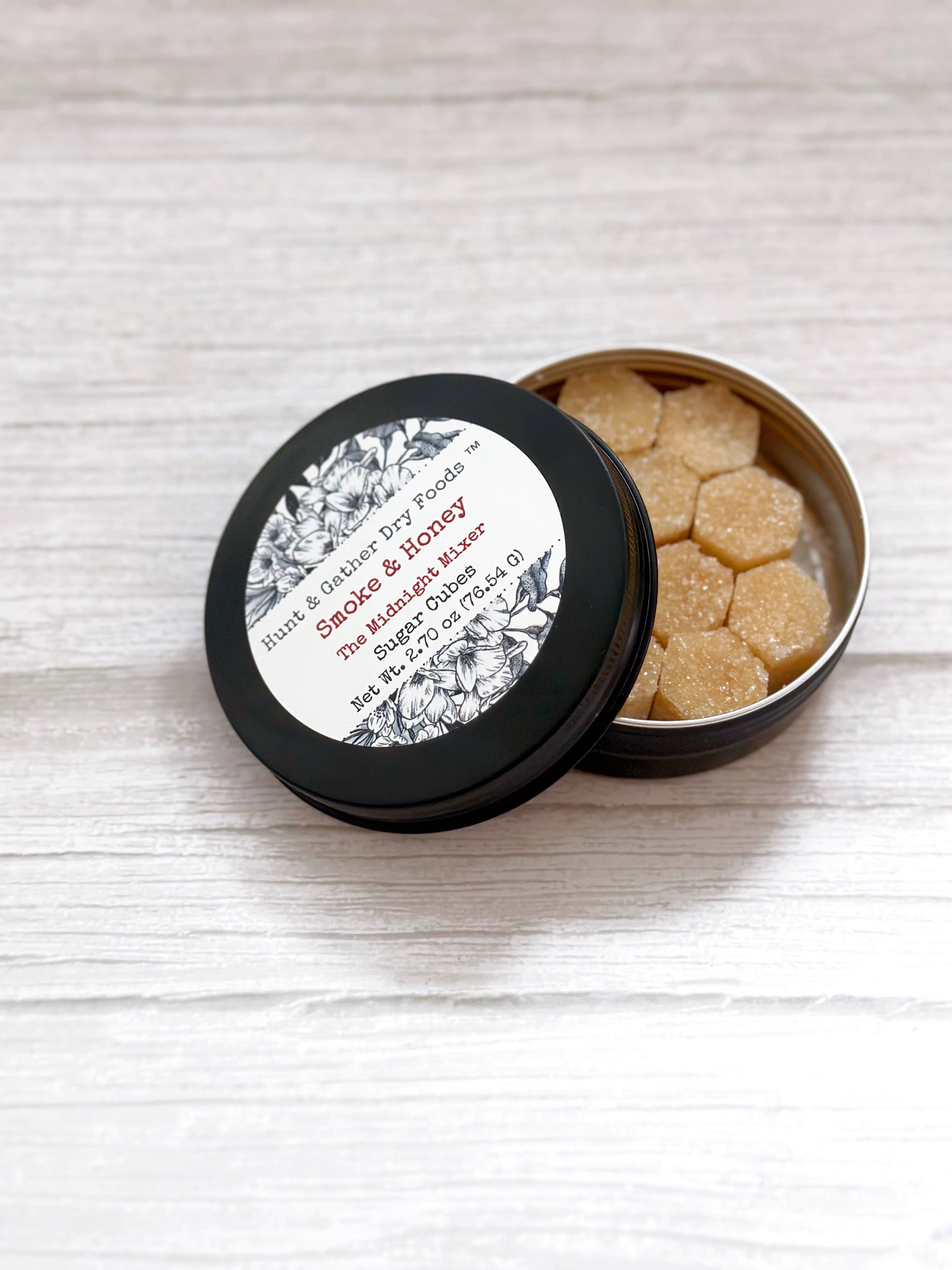 Hunt and Gather Dry Foods - Vente Sucre - The Midnight Mixer Smoke & Honey Sugar Cube