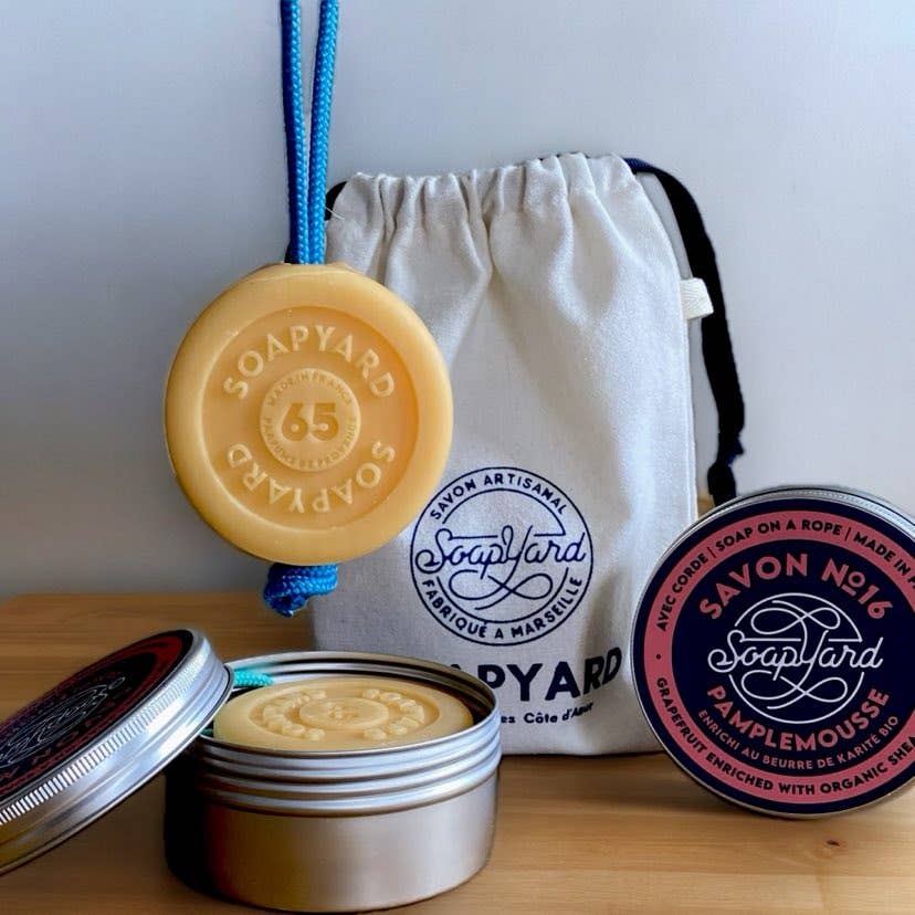 soapyard - Wholesale Bar Soap - Soap & Rope + Tin + Cotton Gift Bag34