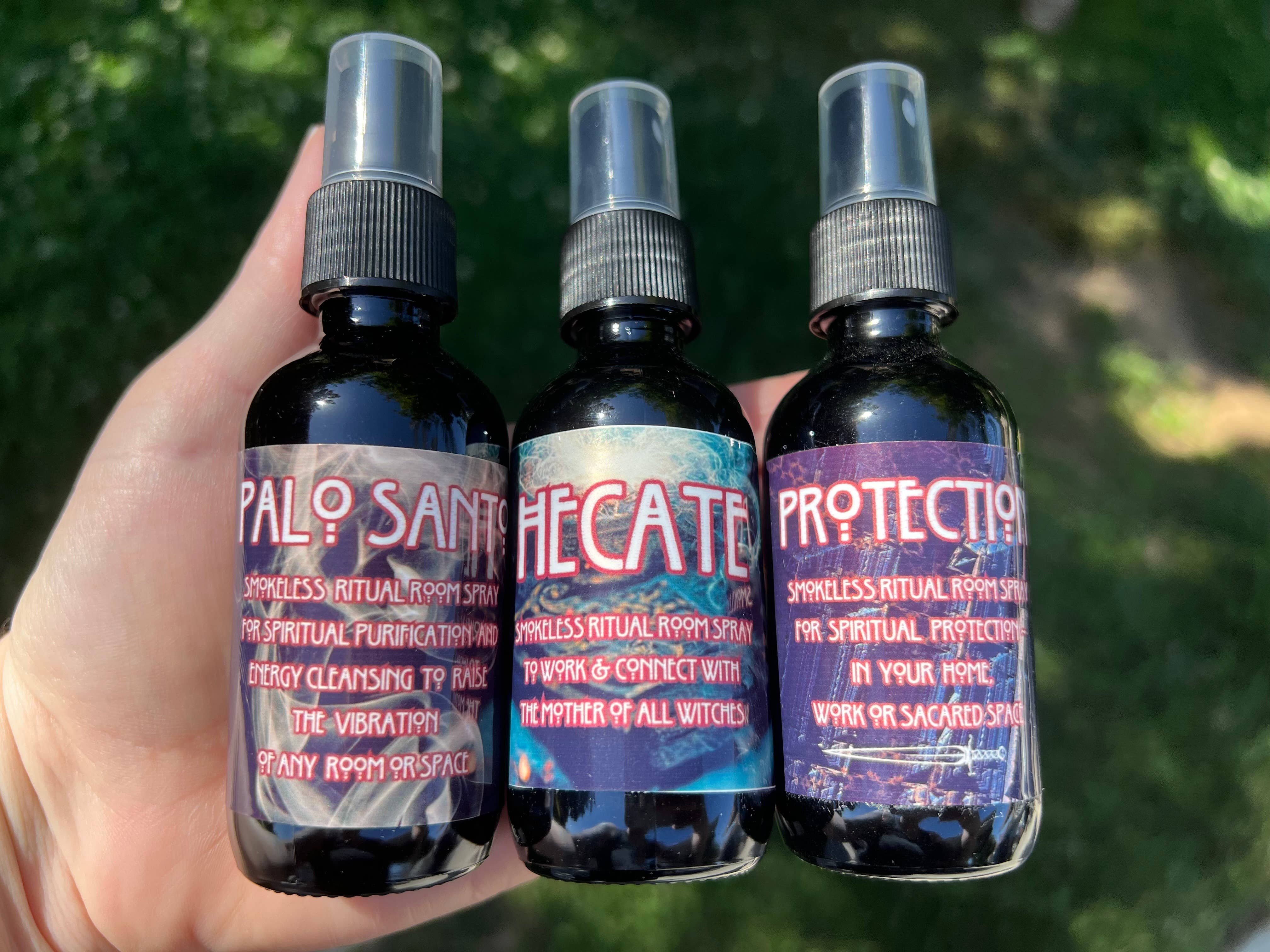 Only Crystals Remain – wholesale Room & linen spray – Hecate's Smokeless Ritual Room Spray2