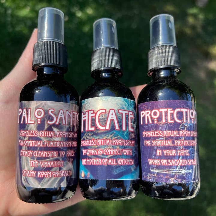 Only Crystals Remain – wholesale Room & linen spray – Hecate's Smokeless Ritual Room Spray2