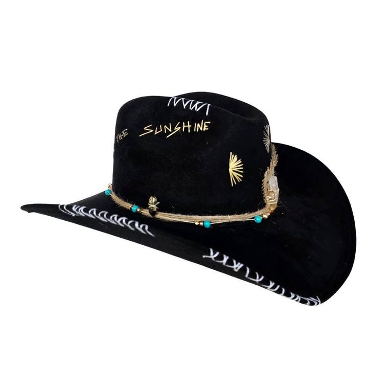 PETRA SAVAGE – Engroshandel Cowboyhat - Dame – Macrae Cowboy Krone Hat6