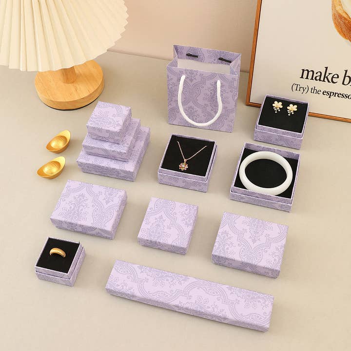 Ladylande - Wholesale Jewelry Box/Organizer - New exquisite cut-off earrings, bracelets and necklace boxe4