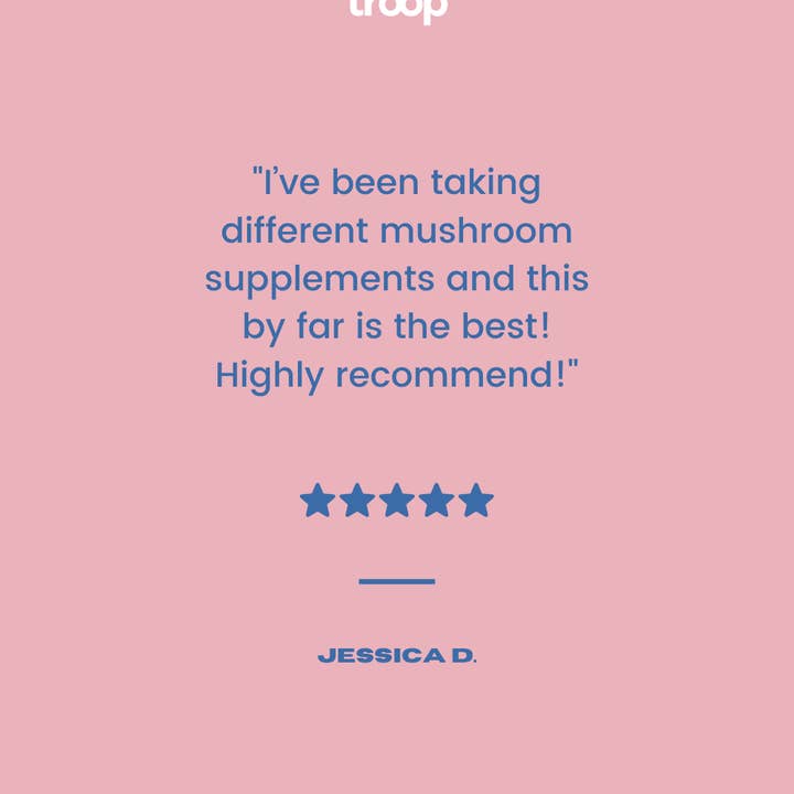 Troop – wholesale Oralt tillskott/Vitamin – Super Troop Mushroom Blend för fokus, energi, immunitet7