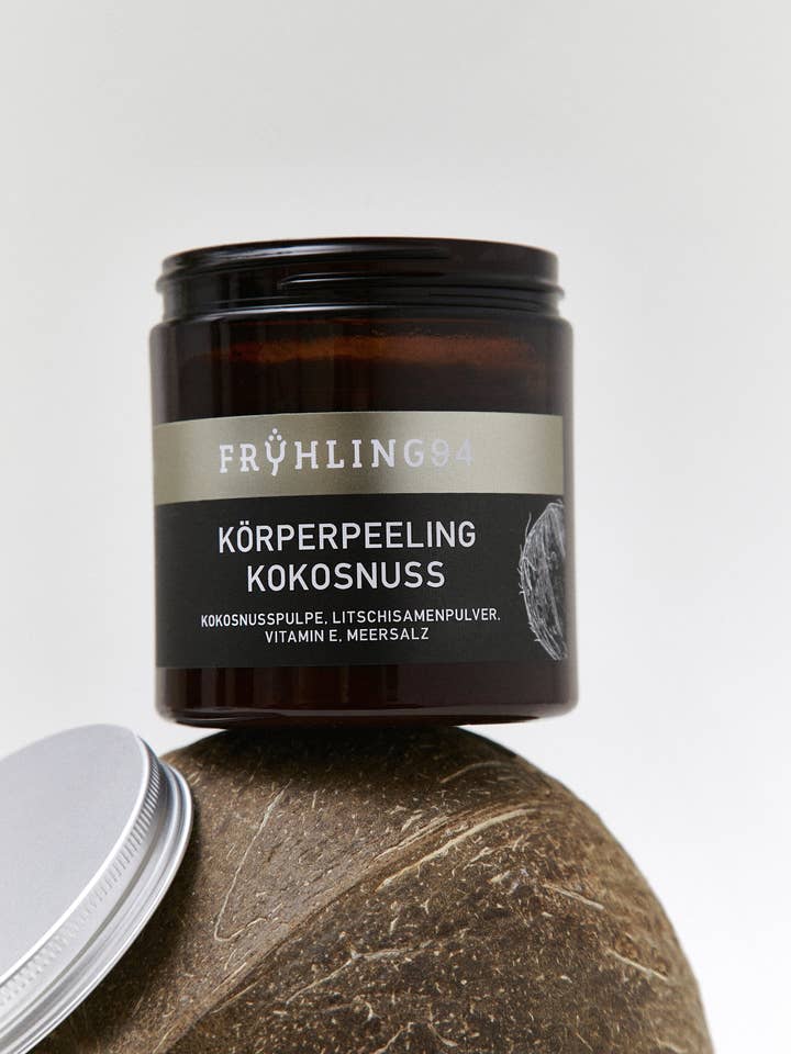 Exfoliator met kokosnootpulp 250 ml voor wholesale door Frühling94