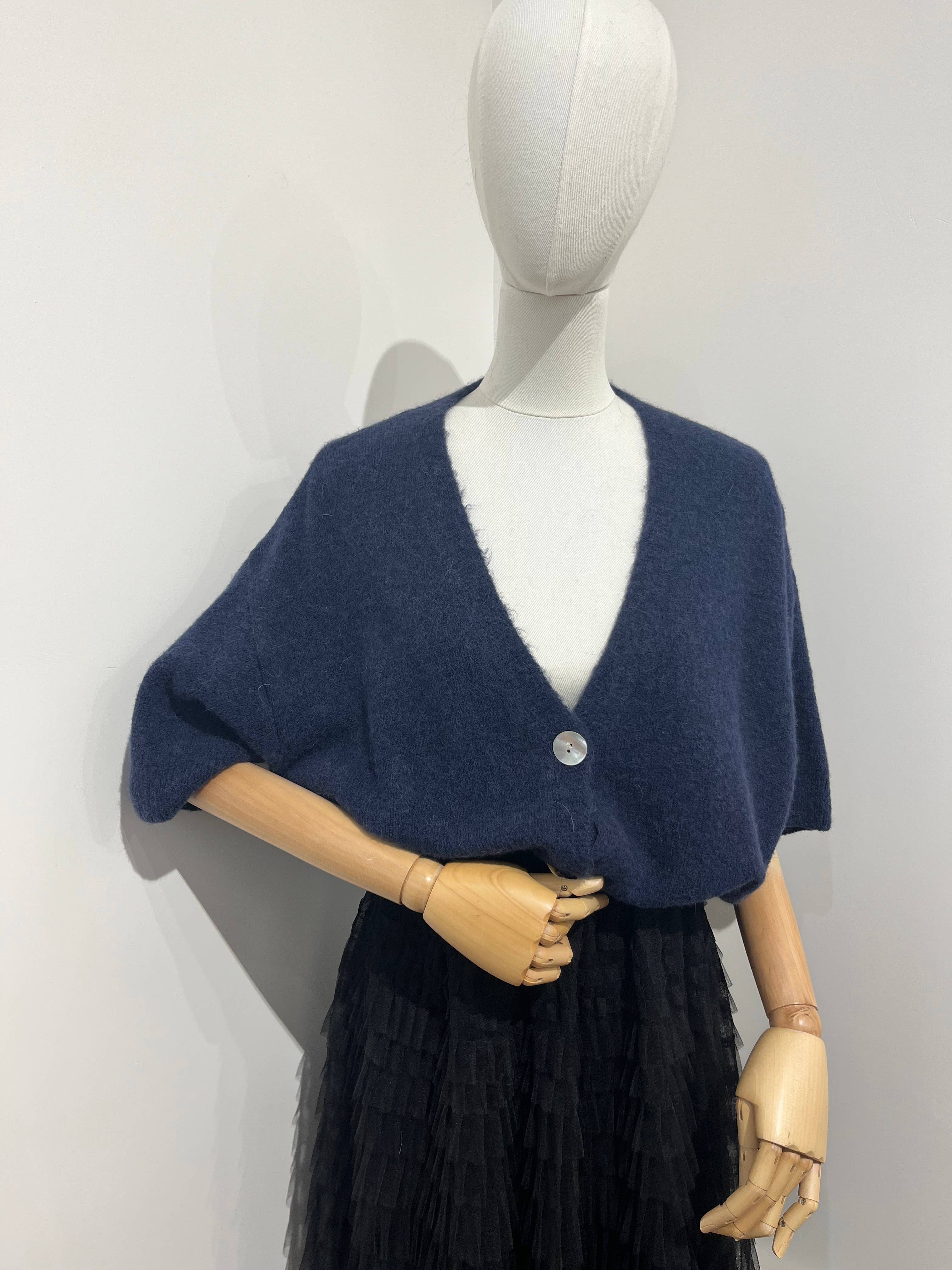 Orice – Engroshandel Cardigan - Dame – Kortærmet vest i 30% baby alpaka strik - Orice10
