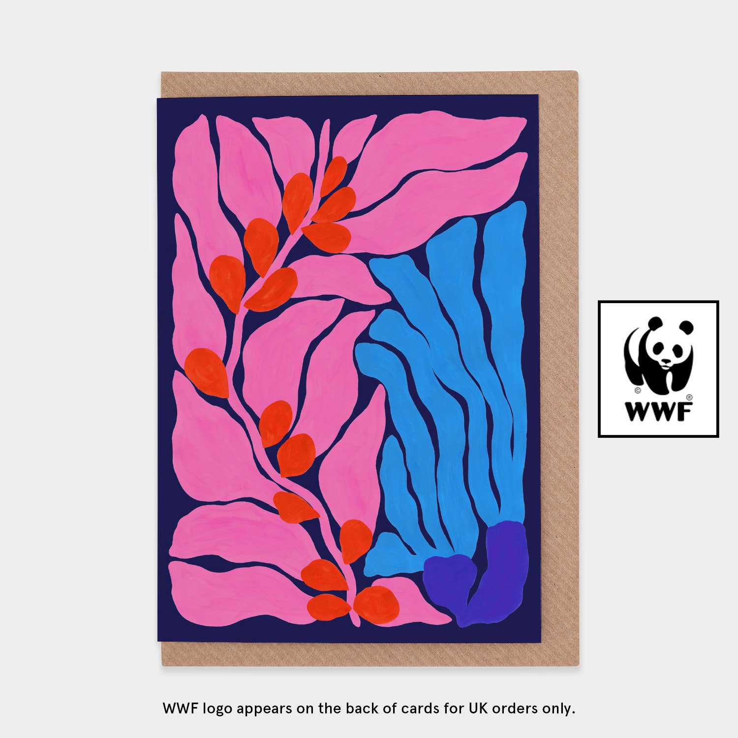 Evermade - Wholesale Everyday Greeting Card - Kelp and Seagrass WWF Greetings Card0