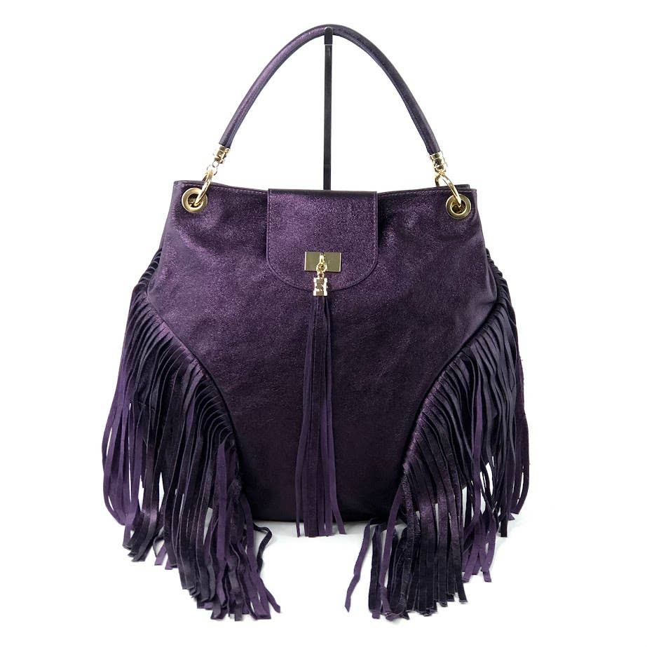 MILANO AMOUR - Wholesale Tote Bag - Women's - DOROTHEA LAMINATO FRANGE TOTE BAG10