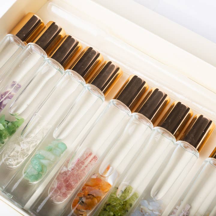 Silver Orange - Wholesale Essential Oil Holder - Crystal Essential Oil Roller Bottles – Empty & Refillable16