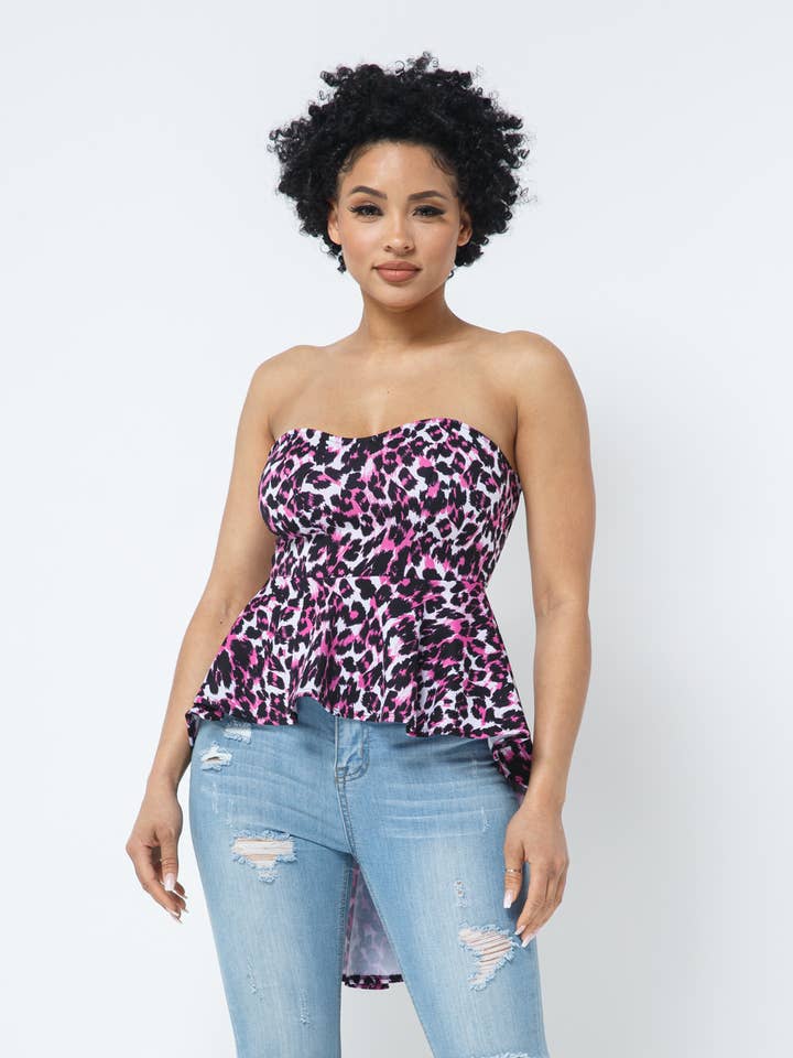 Techno Scuba Animal Inside Lining Tube Hi Low Top for wholesale by Julia by LoveJ