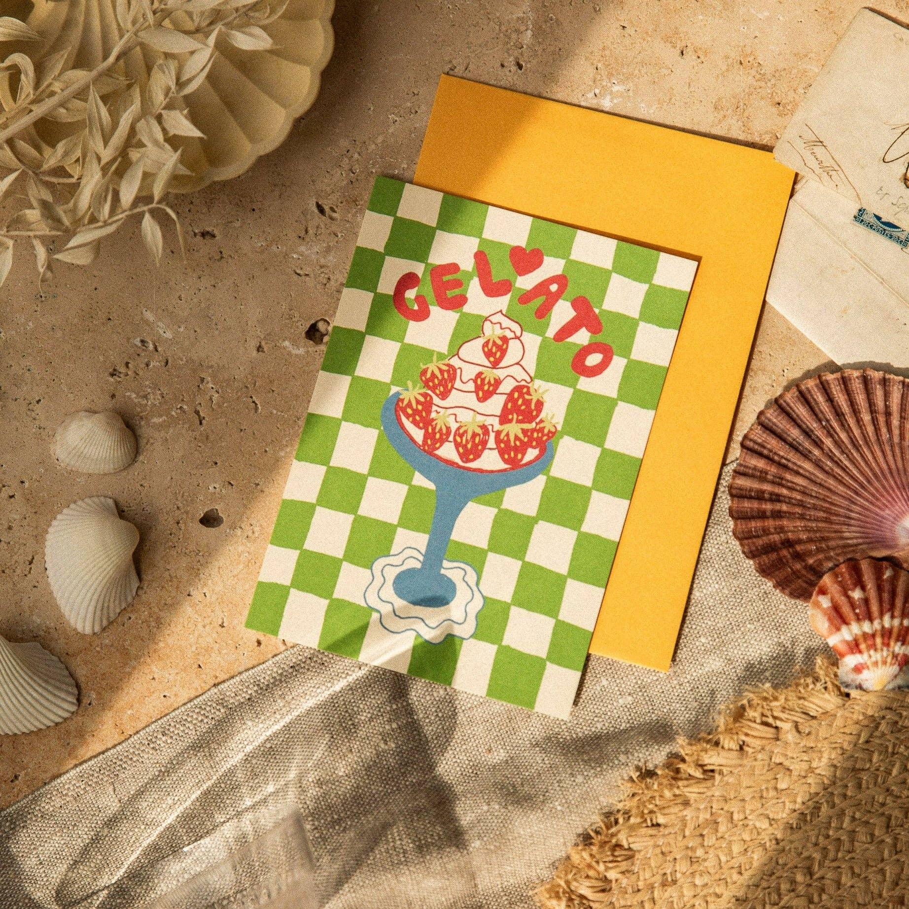 Studio Dolci - Wholesale Postcard - POSTCARD GELATO1