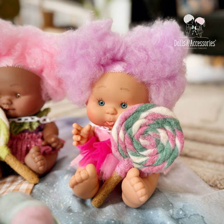Dolls and Accessories - Wholesale Doll – Kids - Baby Doll Pepote Cotton Candy by Nines D'Onil2
