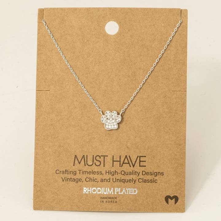 Fame Accessories - Wholesale Pendant/Charm Necklace - Three Dainty Hearts Necklace4