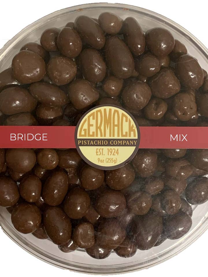 Holiday Germack Chocolate Bridge Mix for wholesale by Germack Pistachio Company