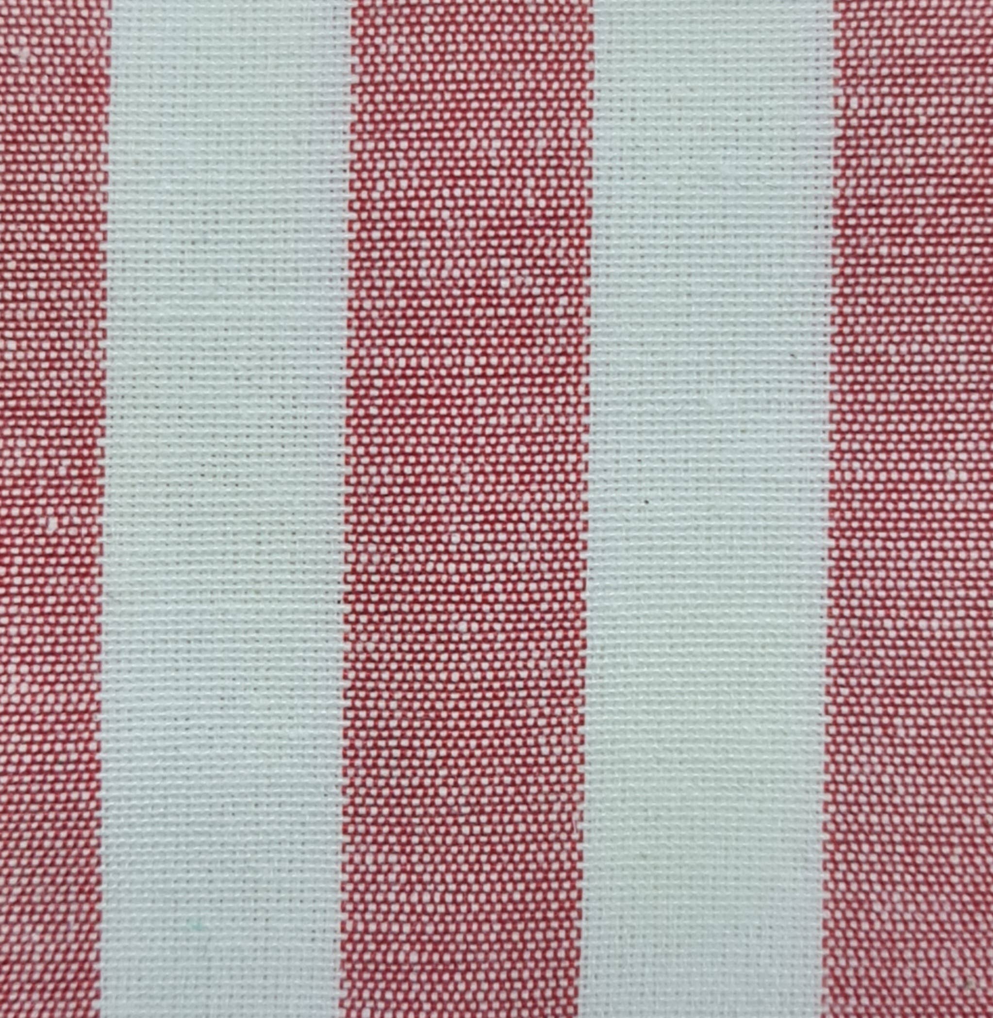 Lunaria Lab - Wholesale Christmas Decoration - Padded Bow in Wide Striped Cotton 14x15cm7