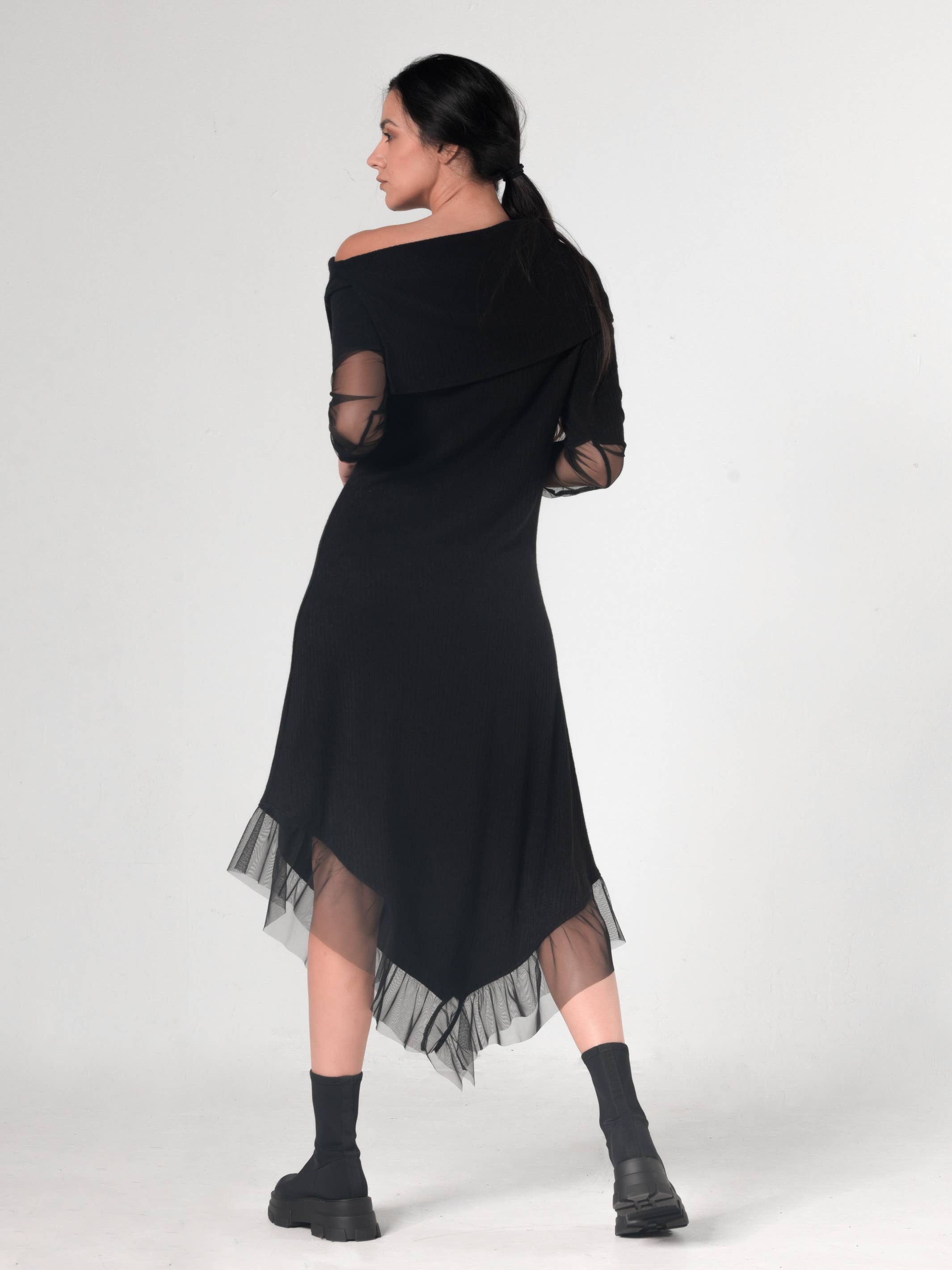Metamorphoza - Wholesale Dress - Women's - Knitted Long Dress1