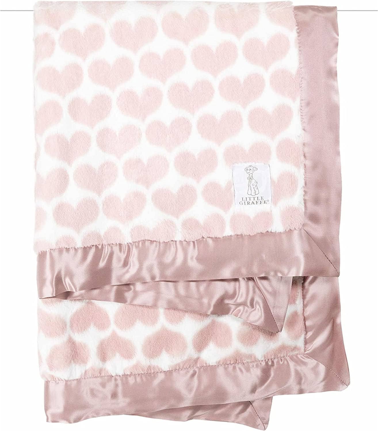 Little Giraffe - Wholesale Bedding Blanket - Kids & Baby - Luxe™ Heart Army Baby Blanket2