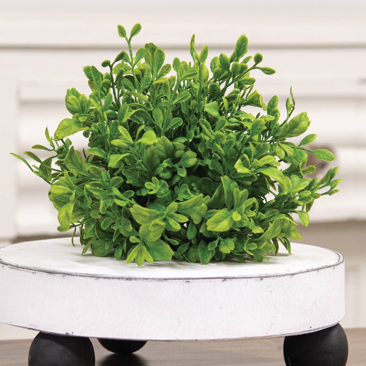 Saybrook Lane - Wholesale Artificial Plant - Evergreen English Boxwood Half Sphere - 9"x6"1