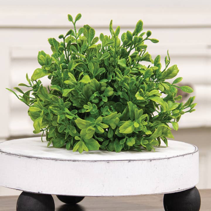 Saybrook Lane - Wholesale Artificial Plant - Evergreen English Boxwood Half Sphere - 9"x6"1